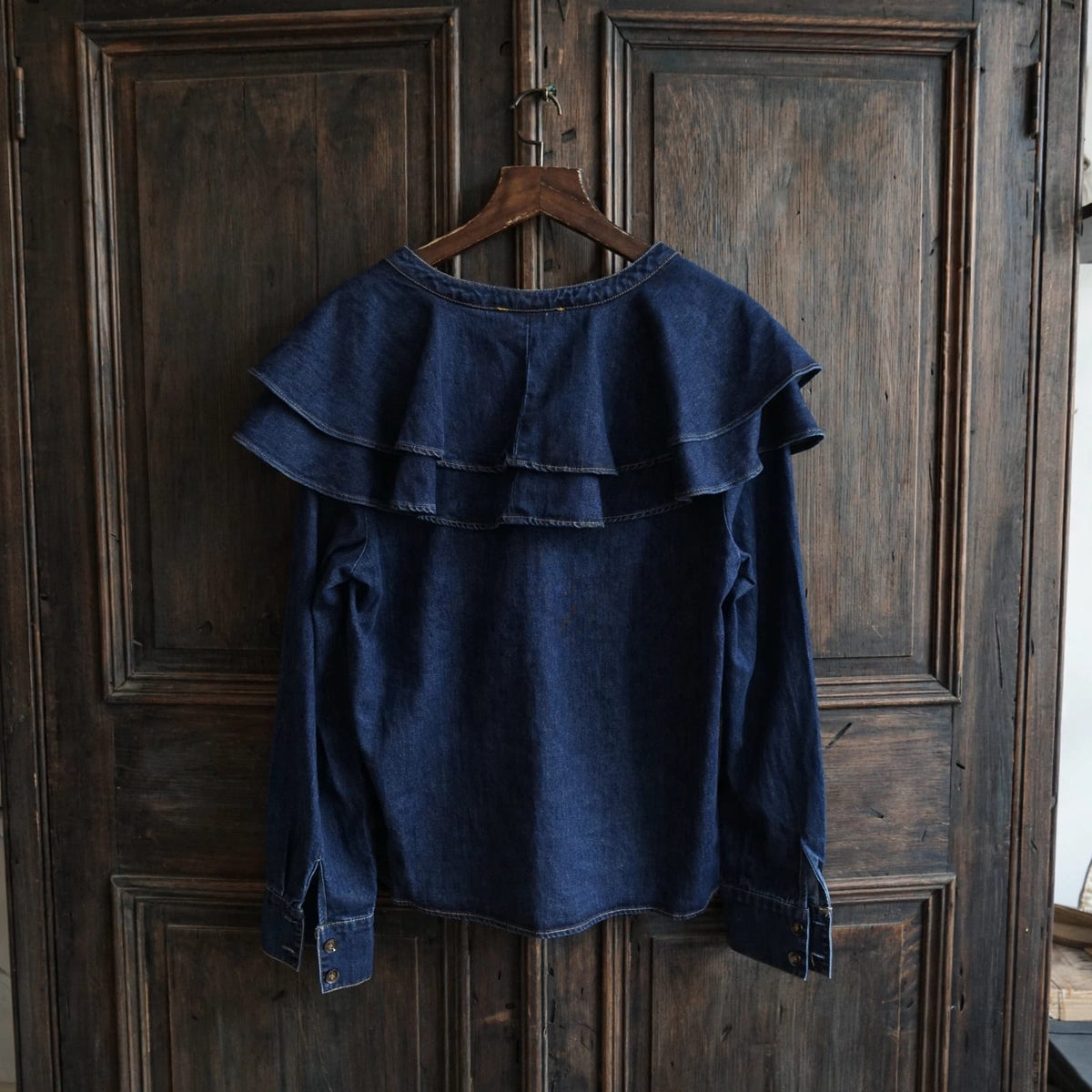 Blusa Tejana Con Volantes