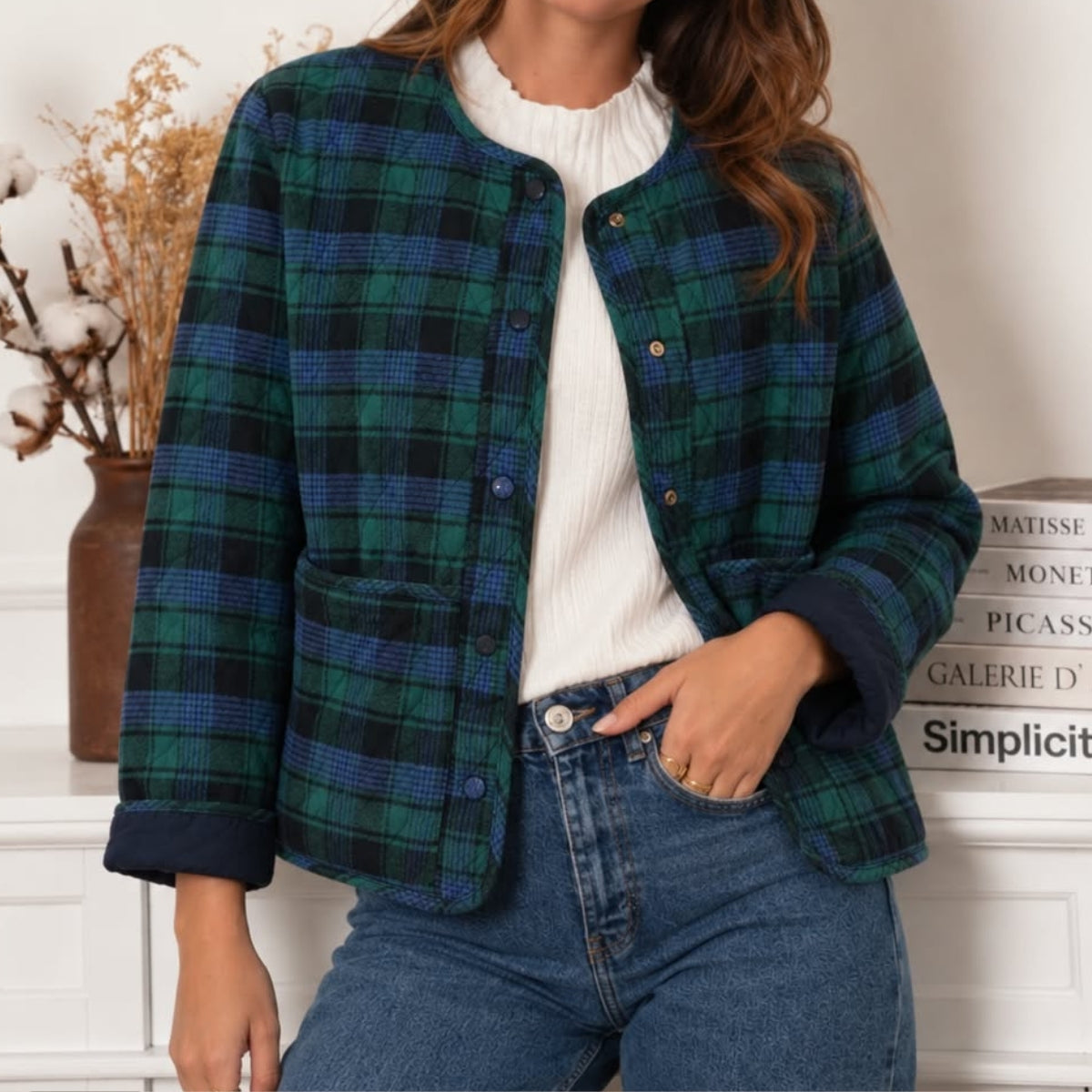 Chaqueta Acolchada Reversible