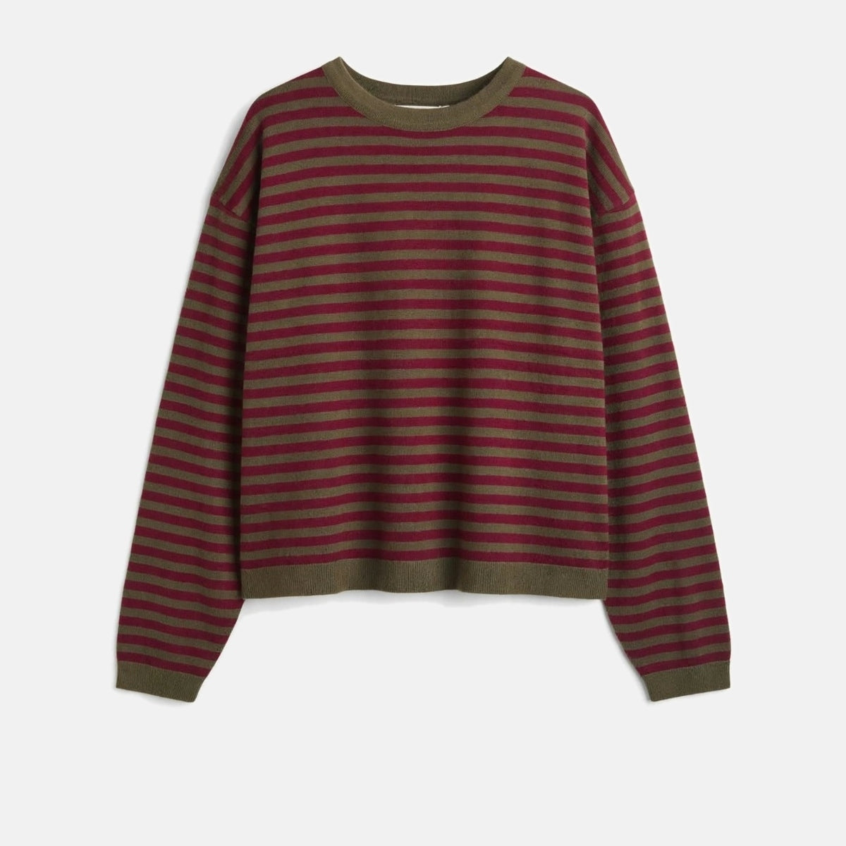 Jersey De Rayas Rojas y Grises