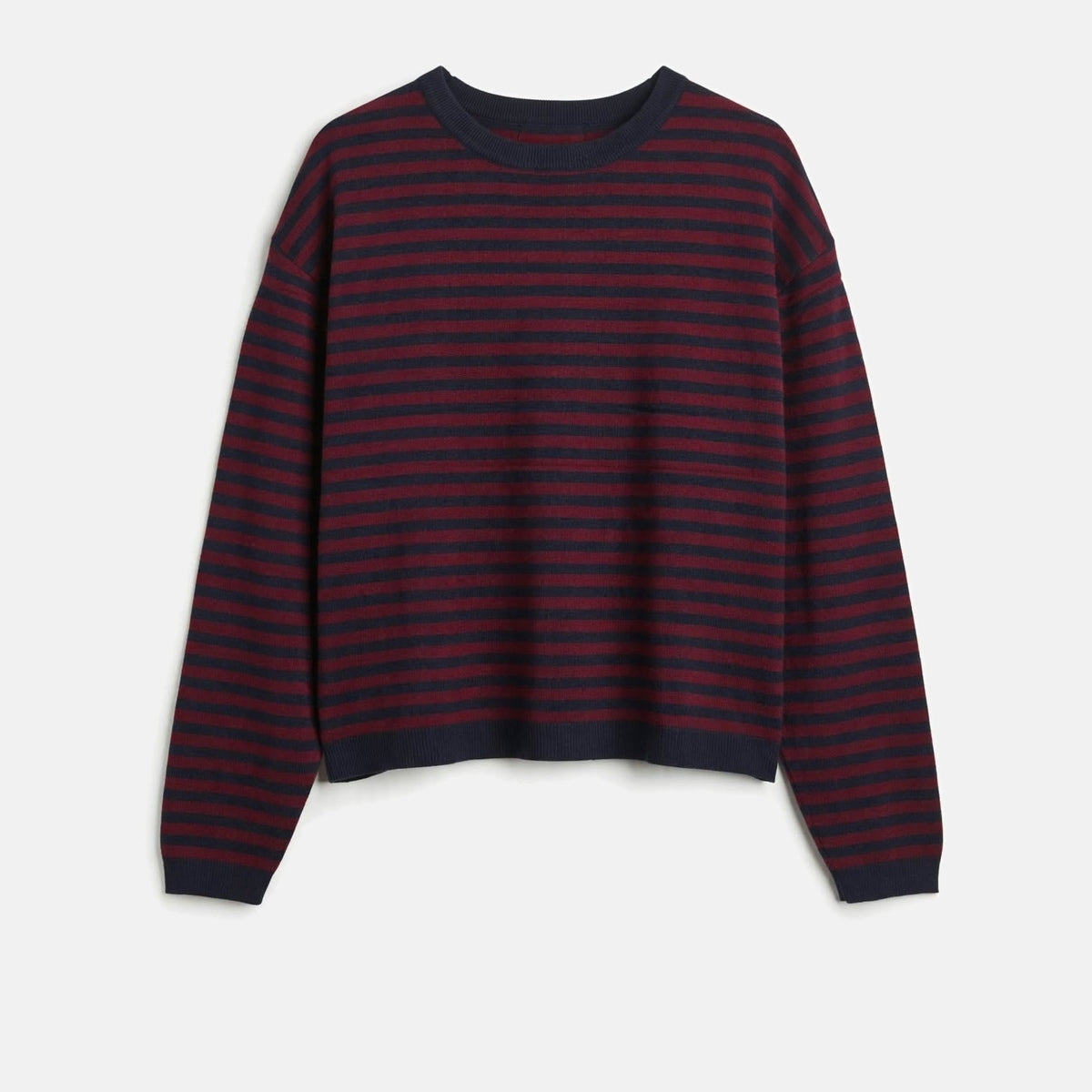 Jersey De Rayas Rojas y Grises